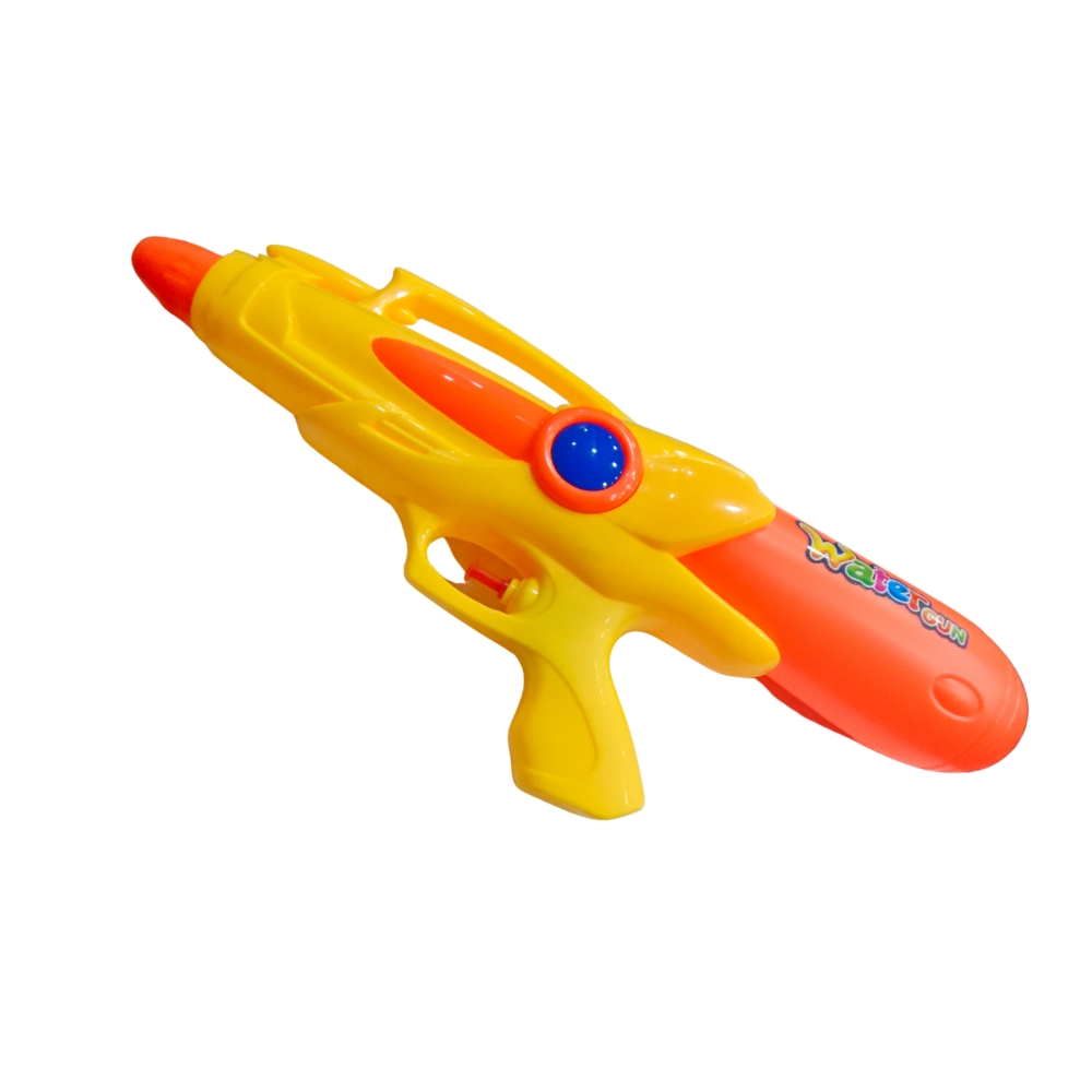 Pistolet à eau jaune orange